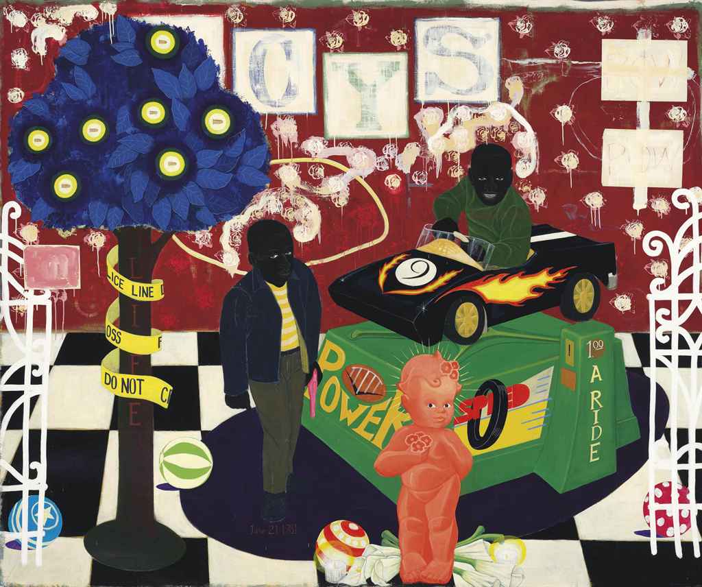 Kerry James Marshall (b. 1955) , The Lost Boys | Christie's