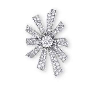 A DIAMOND 'SOLEIL' RING, BY CHANEL  