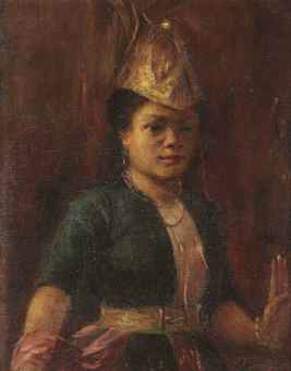 A Batak girl  