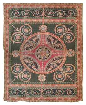 AN AXMINSTER CARPET  