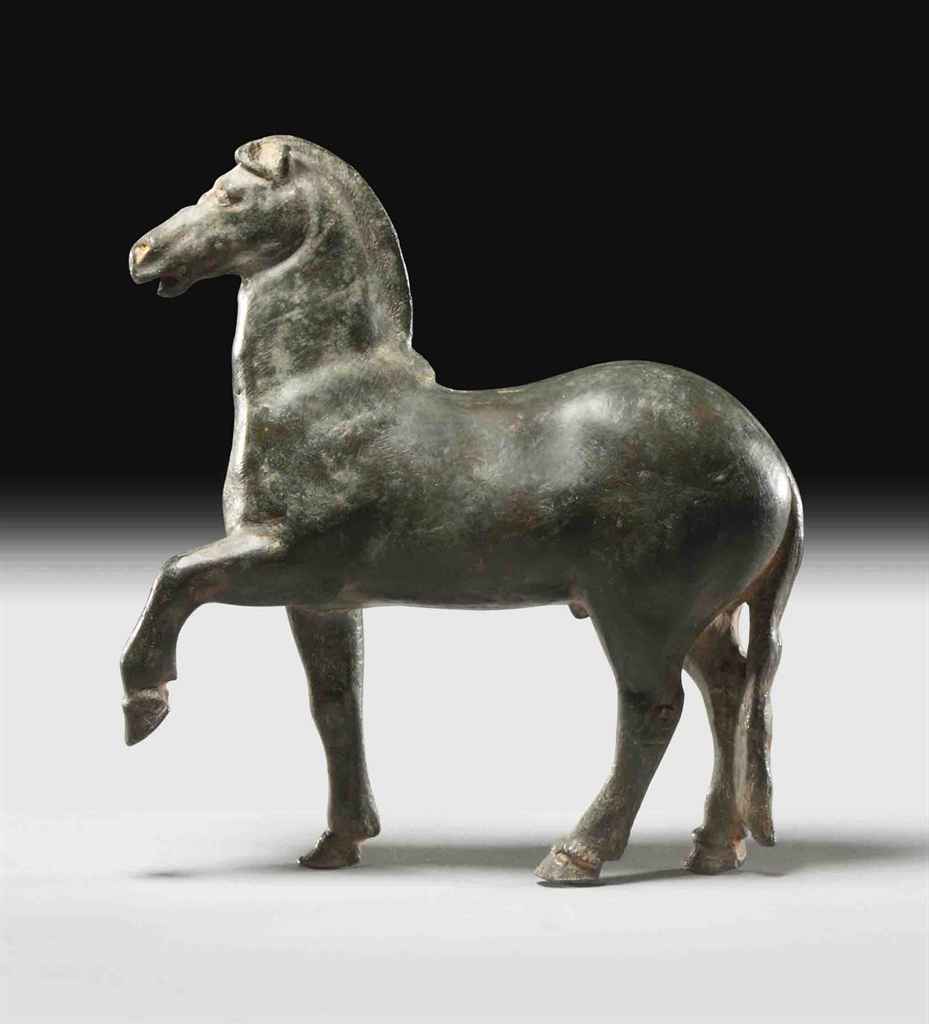 A ROMAN BRONZE HORSE , CIRCA 1ST2ND CENTURY A.D. Christie's