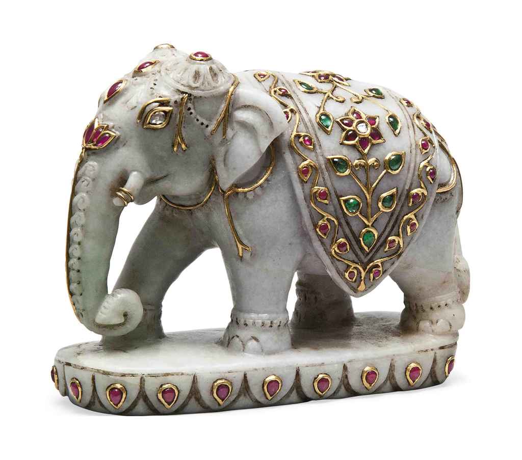 jade elephant figurine