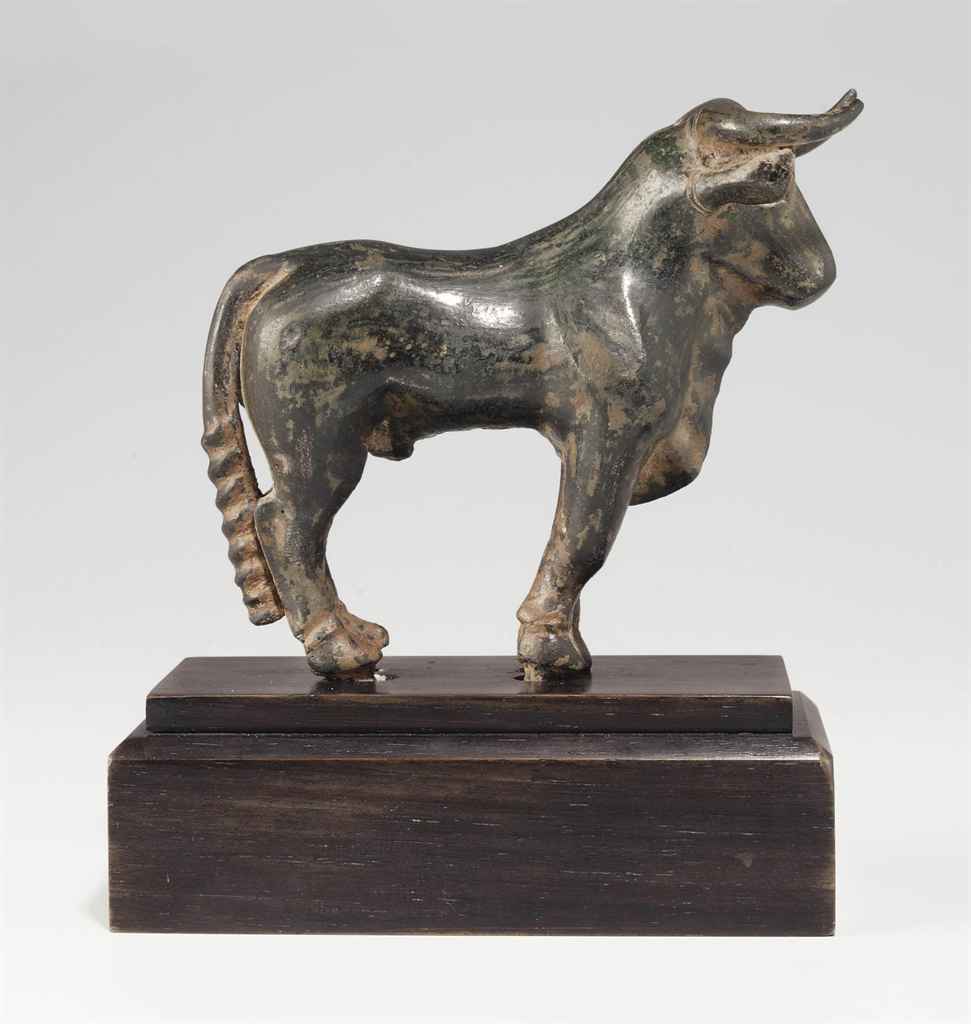 A HITTITE BRONZE BULL , CIRCA 14TH13TH CENTURY B.C. Christie's
