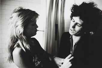 Patti Hansen and Keith Richards, 1981  