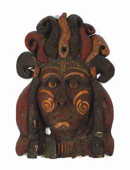 Wood Carving Mask Alaska
