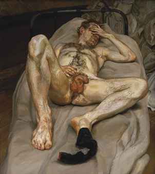 Lucian Freud Naked Man 31