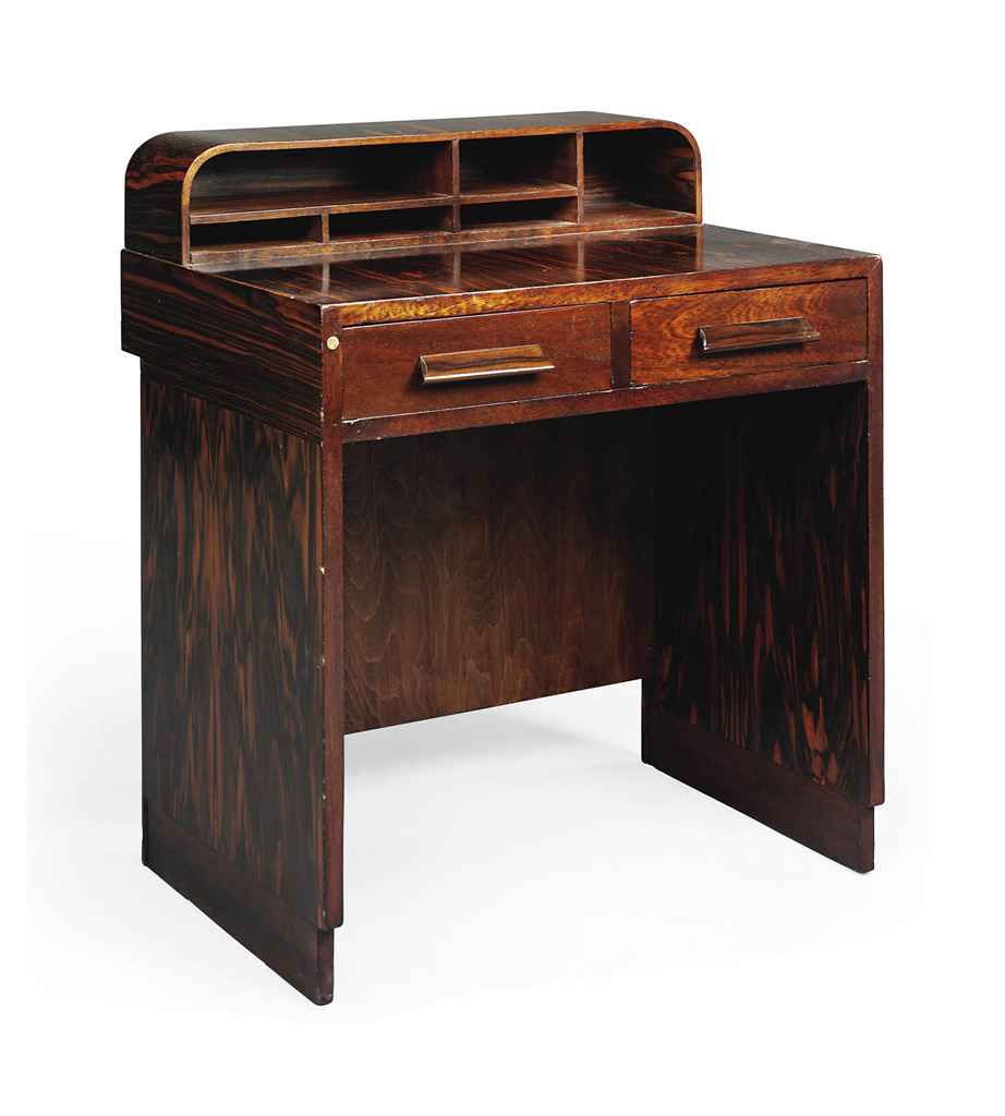 AN ART DECO LADY'S WRITING TABLE