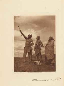 CURTIS, Edward S. (1868-1952). Prospectus for: The North American Indian, being a Series of Volumes Picturing and Describing the Indians of the United States and Alaska. [Cambridge, Mass.], 1907.