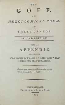 AN HEROI-COMICAL POEM IN THREE. Enlarge & Zoom AN HEROI-COMICAL POEM IN THREE. Enlarge & Zoom