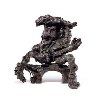 Seated Woman on a Bench  