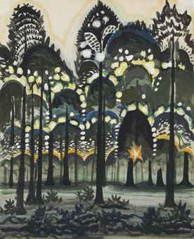 Sunrise in the Forest  