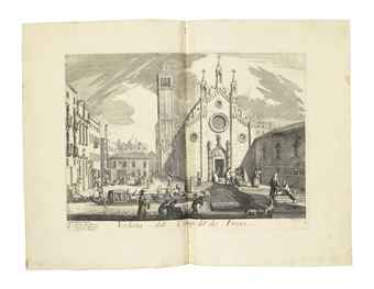 LOVISA, Domenico (ca. 1690-ca. 1750). Il Gran Teatro delle piú insigni prospettive di Venezia. [Venice: by the author in Rialto, ca. 1709].