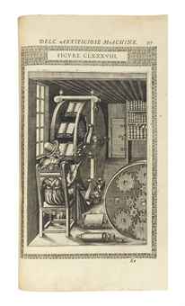 RAMELLI, Agostino (c.1531-c.1608). Le diverse et artificiose machine nellequali si contengono varij et industriosi movimenti. Paris: the author, 1588.
