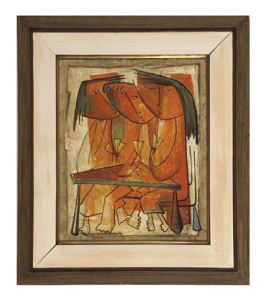 Angel Botello (PUERTO RICAN, 19131986) , Tres mujeres Christie's