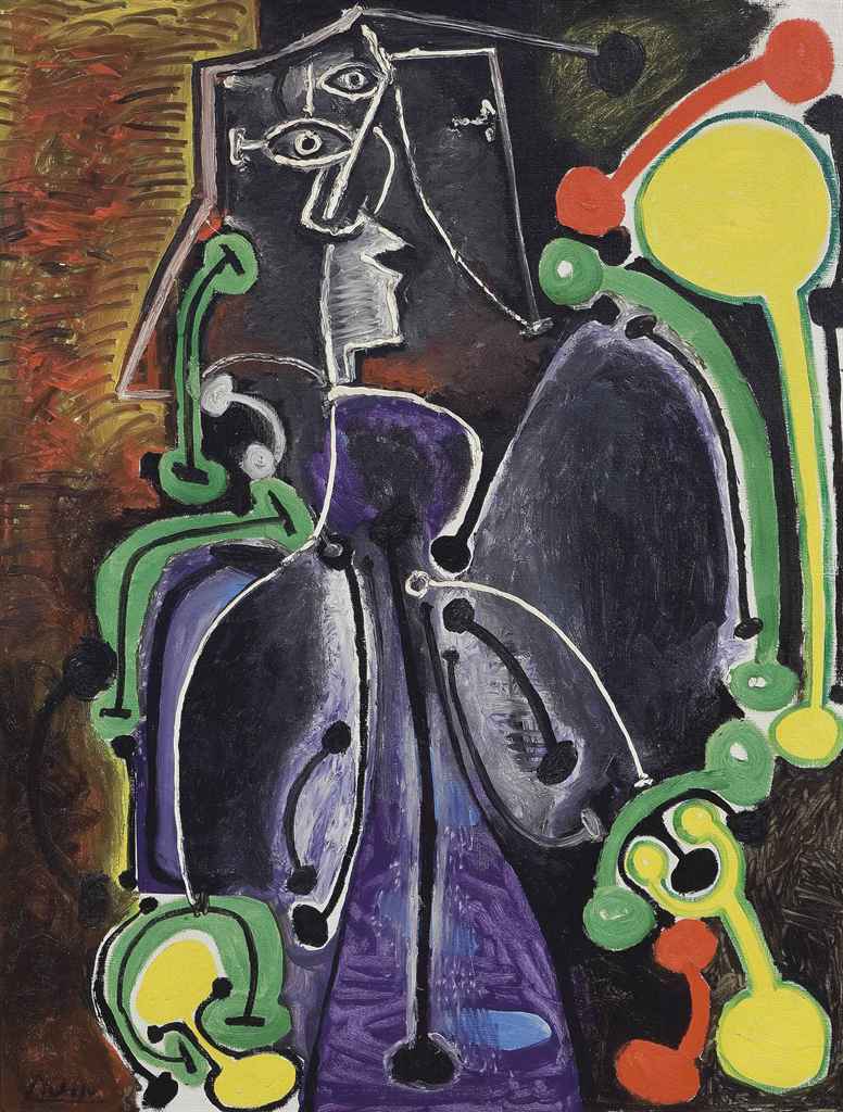 Pablo Picasso 1881 1973 Femme Assise Christie S