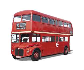 1966 RML LEYLAND AEC LONDON ROUTEMASTER DOUBLE-DECKER BUS  
