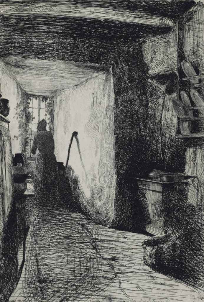 James Abbott McNeill Whistler (18341903) , The Kitchen, from Twelve