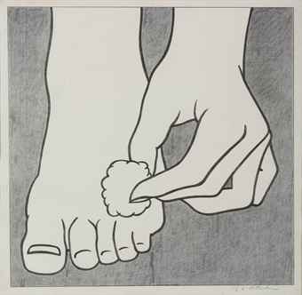 Foot Medication Poster (C. App. 3)  