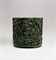 A SUPERB GREEN JADE BRUSH POT, BITONG 
