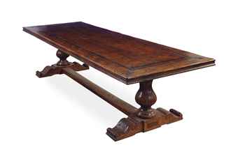 french refectory table