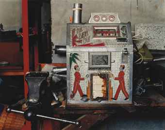 Dad's Basement Workshop, (bell boy game), Holyoke, MA, 2000  