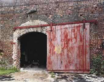 Door of Cotton Warehouse, from 'Ten Southern Photographs portfolio', 1981 