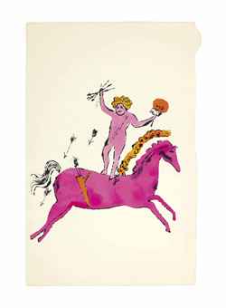 Cherub on Horseback  