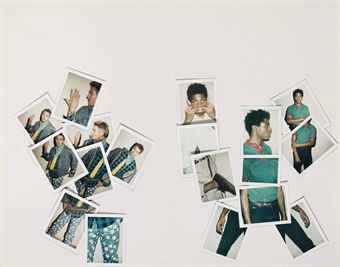 Jean-Michel Basquiat and Christopher Makos, 1980s  