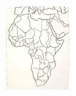 Map: Africa, The Mediterranean and the Middle East  