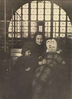 An Ellis Island Madonna (Russian family), c. 1905  