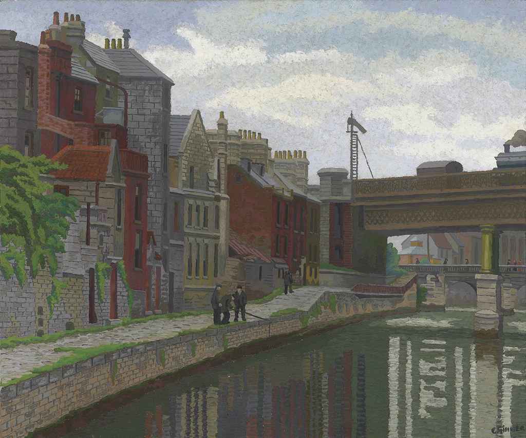 Charles Ginner, A.R.A. (18781952) , Old Houses, Bath Christie's