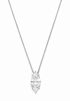 A DIAMOND PENDANT NECKLACE, BY GRAFF  