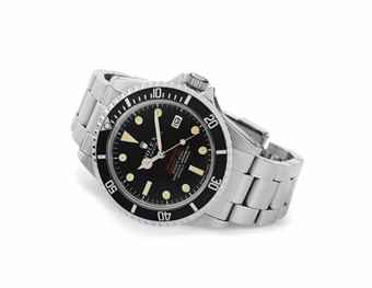 Rolex. A Fine and Rare Stainless Steel Automatic Patent Pending Wristwatch with Gas Escape Value, Date and Center Seconds 