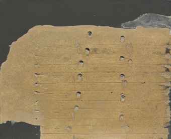 Tracos sobre ochre (Lines on Ochre)  