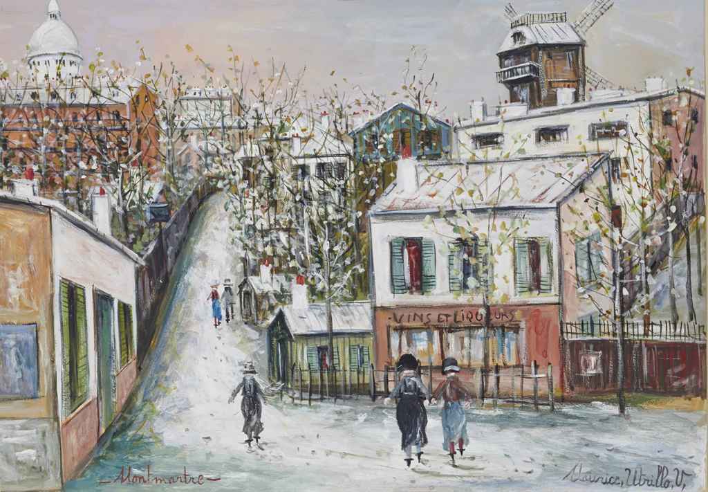 Maurice Utrillo (18831955) , Le Maquis à Montmartre Christie's