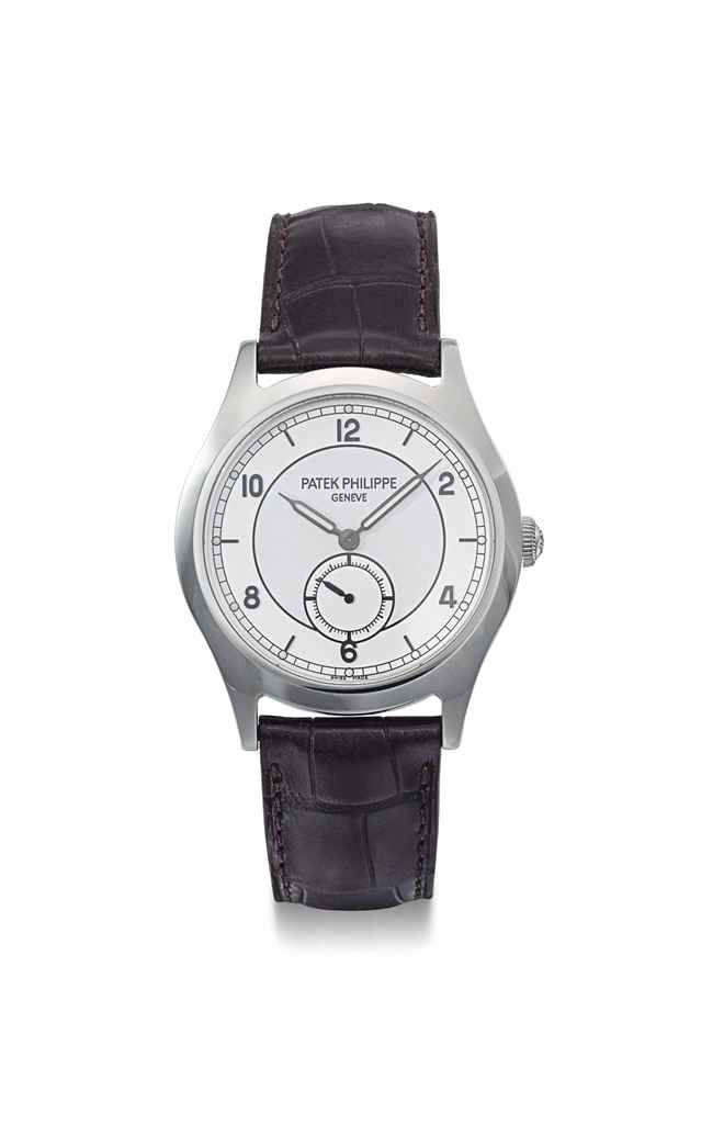 Patek Philippe A fine and rare stainless steel limited editi...