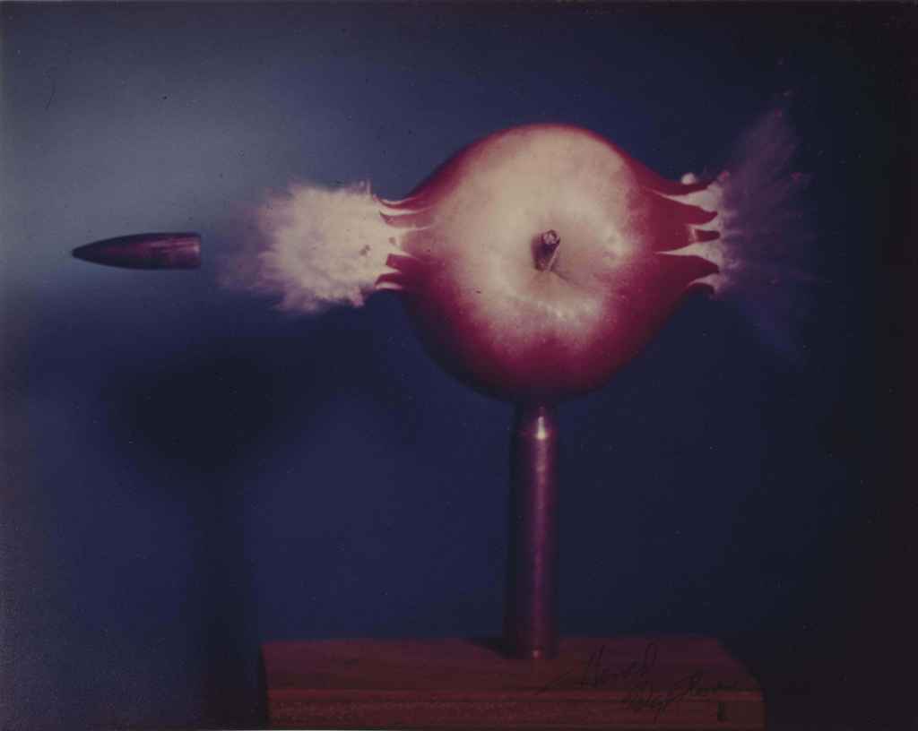 HAROLD EDGERTON (19031990) , Bullet piercing an apple, 1964 Christie's