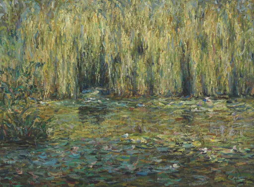 Blanche (18651947)Le jardin à Giverny auctions