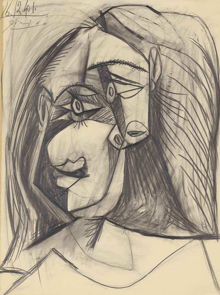 Pablo Picasso (18811973) , Tête de femme Christie's