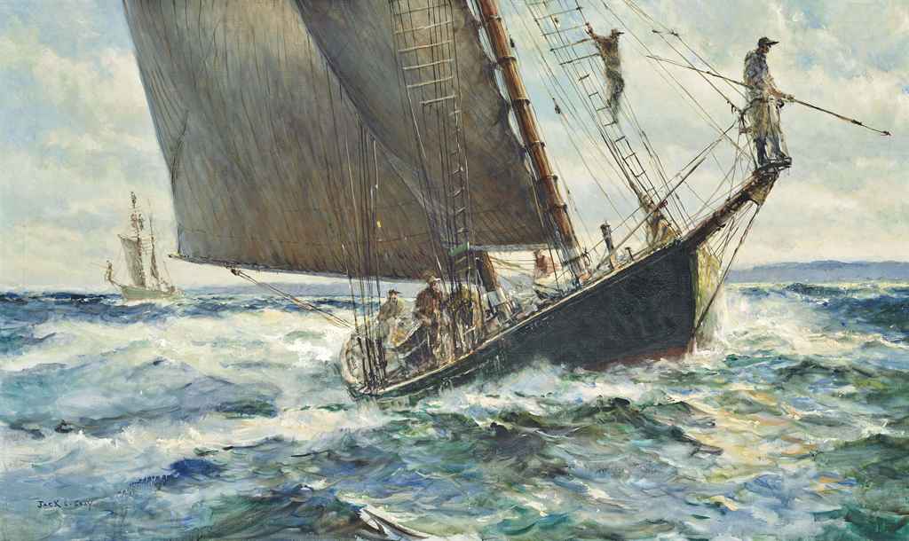 grand banks fishing schooner