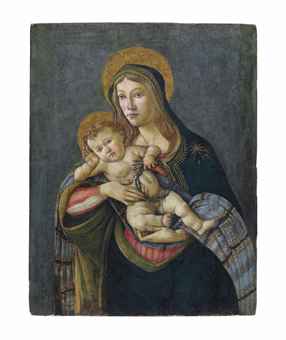 The Madonna and Child with the Crown of Thorns and three nails