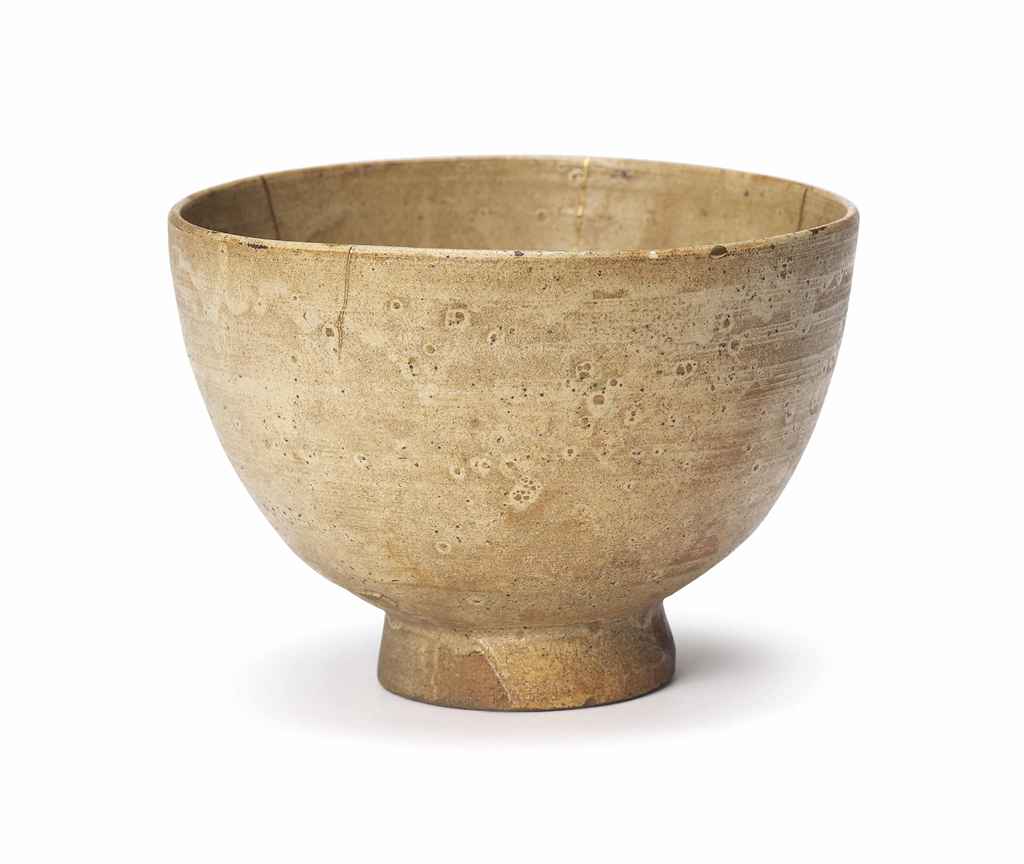 A Hagi Ware Chawan [Tea Bowl] , EDO PERIOD (17TH CENTURY) Christie's
