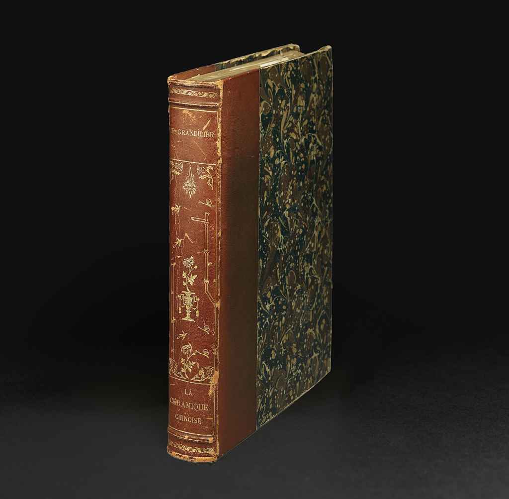 ERNEST GRANDIDIER LA CERAMIQUE CHINOISE auctions & price archive