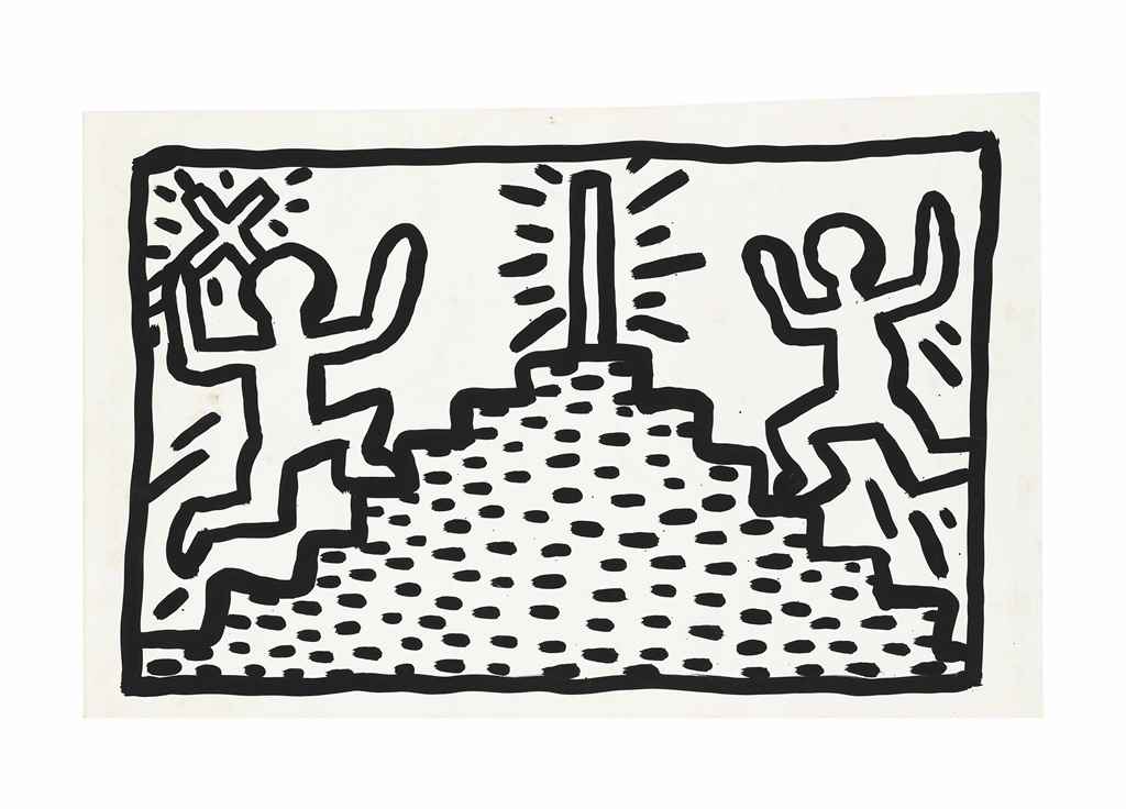 Keith Haring (19581990) , Untitled Christie