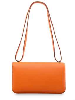 used birkin bags hermes - hermes orange swift leather constance elan