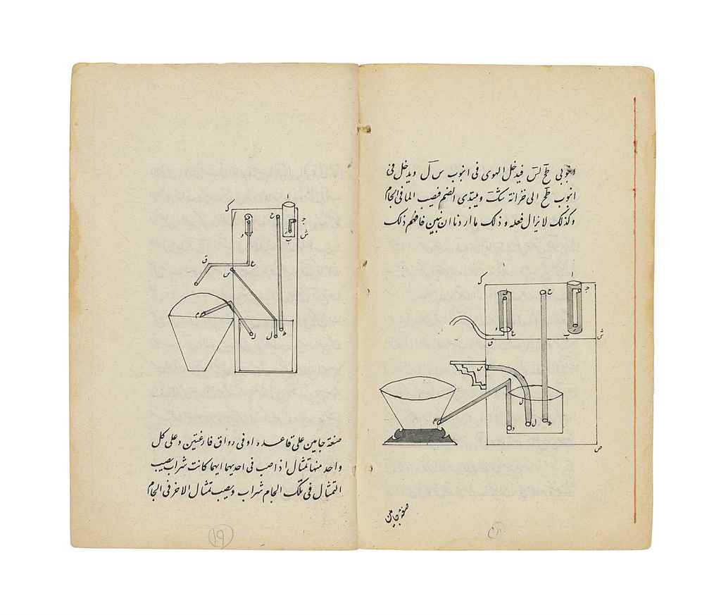BANU MUSA IBN SHAKIR (MUHAMMAD D. AH 259/873 AD) KITAB ALHIYAL , TEHRAN, QAJAR IRAN, 19TH