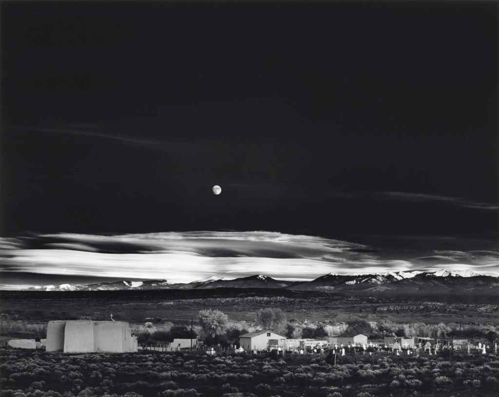 Ansel Adams (1902-1984), Moonrise, Hernandez, New Mexico, 1941. Estimate: $400,000-600,000.