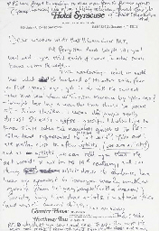 JOHN LENNON HANDWRITTEN LETTER  
