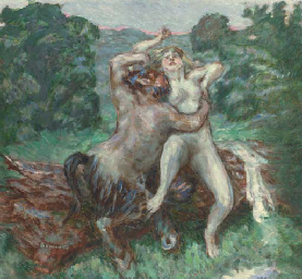 Faune or La nymphe violée or Pan et la nymphe or L'après-midi d'un faune 