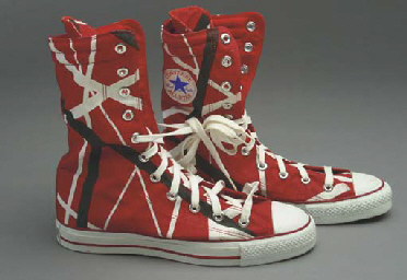 Eddie Van Halen Converse Shoes Eddie Van Halen Converse Shoes